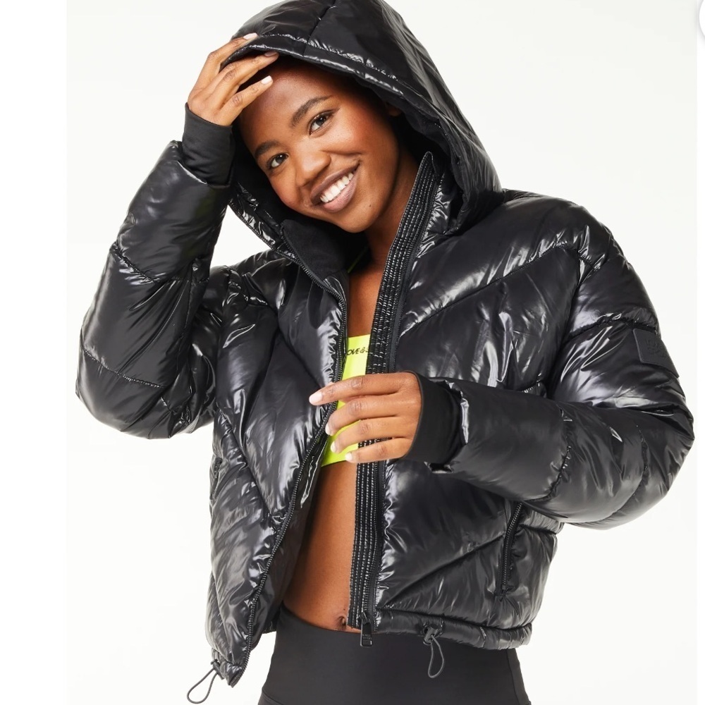 Women's Black Puffer Jacket